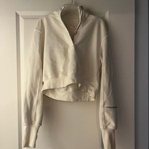 Free People white hoodie